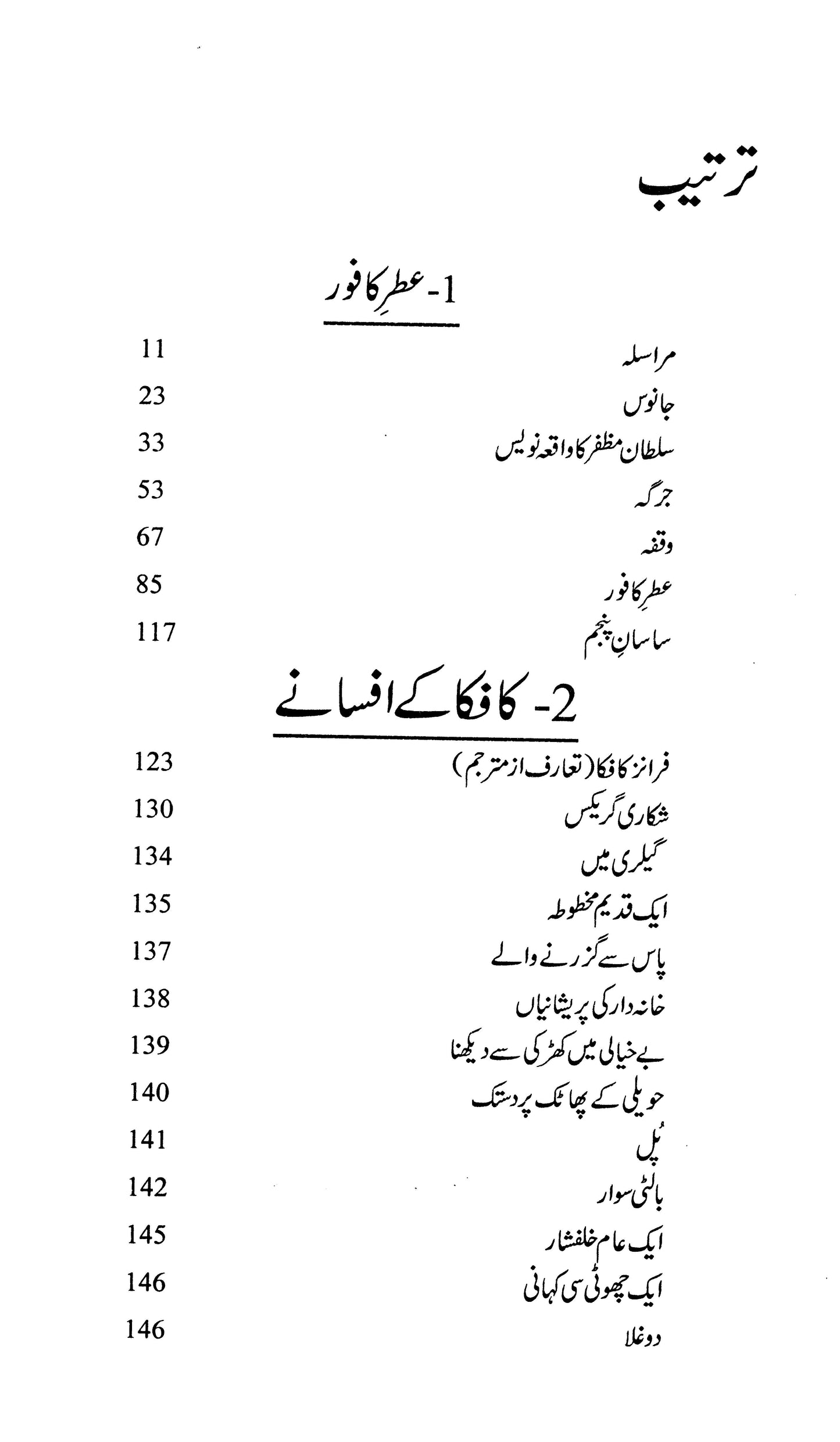 Majmua Nayyer Masood (Etr-E-Kafoor, Kafkar ..)