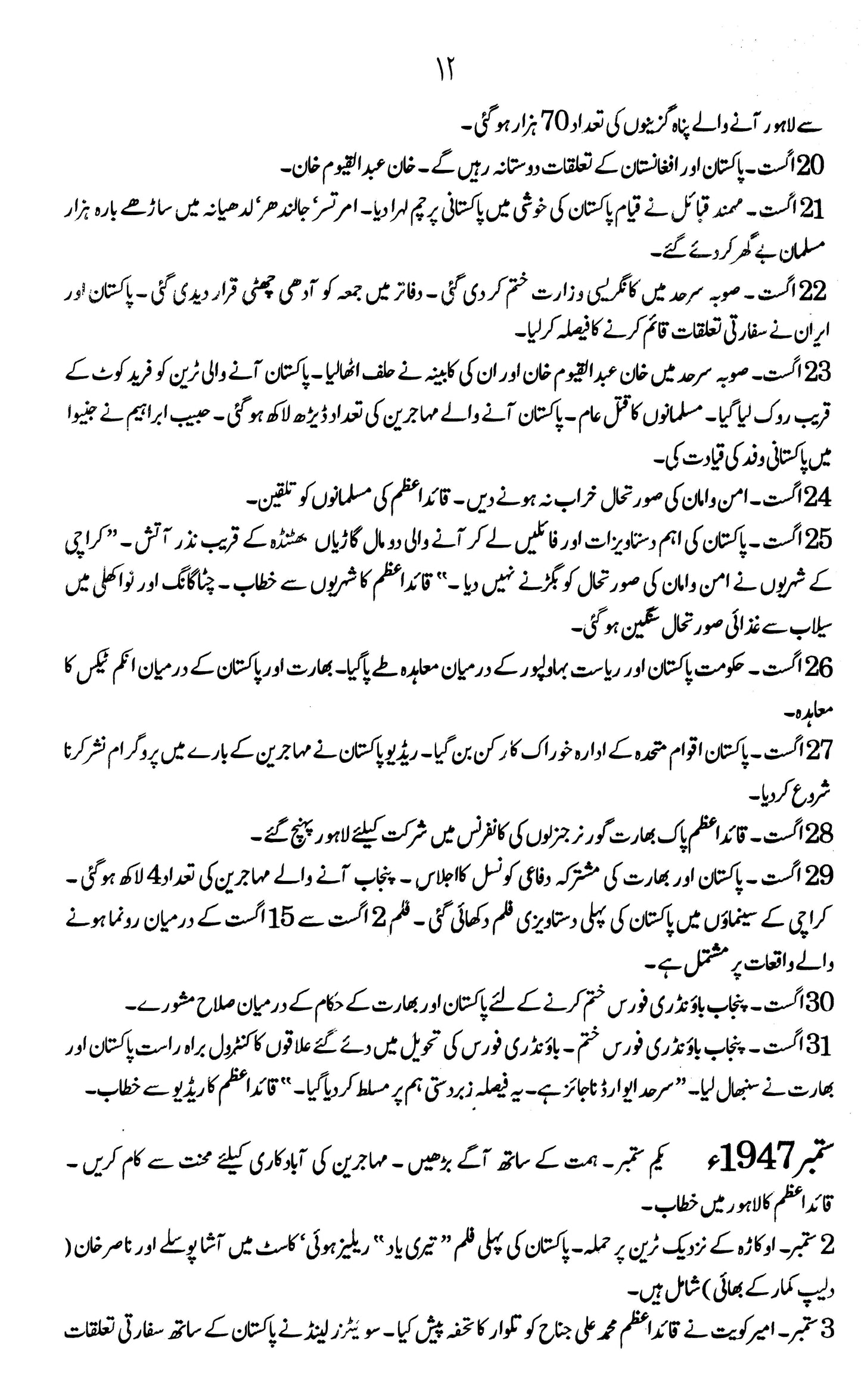Pakistan 58 Saal 14 Aug 1947 Say 14 Aug 2005 Tak