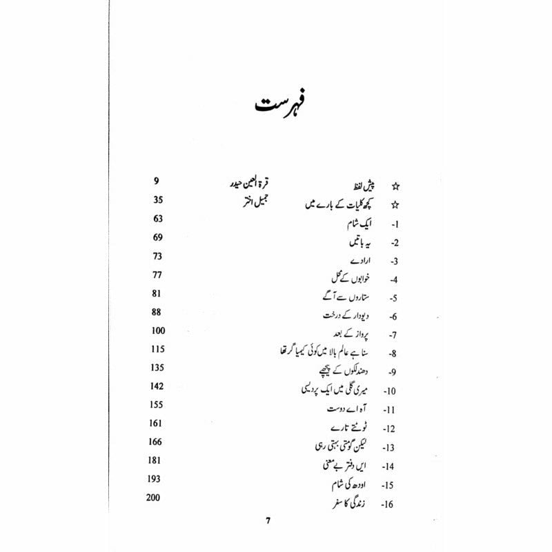 Kulliyaat-e-Quratulain Haider - Aaina-e-Jahaan (1) - Afsanay