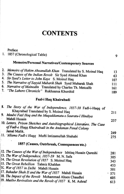 1857 In The Muslim Historiography  [English]