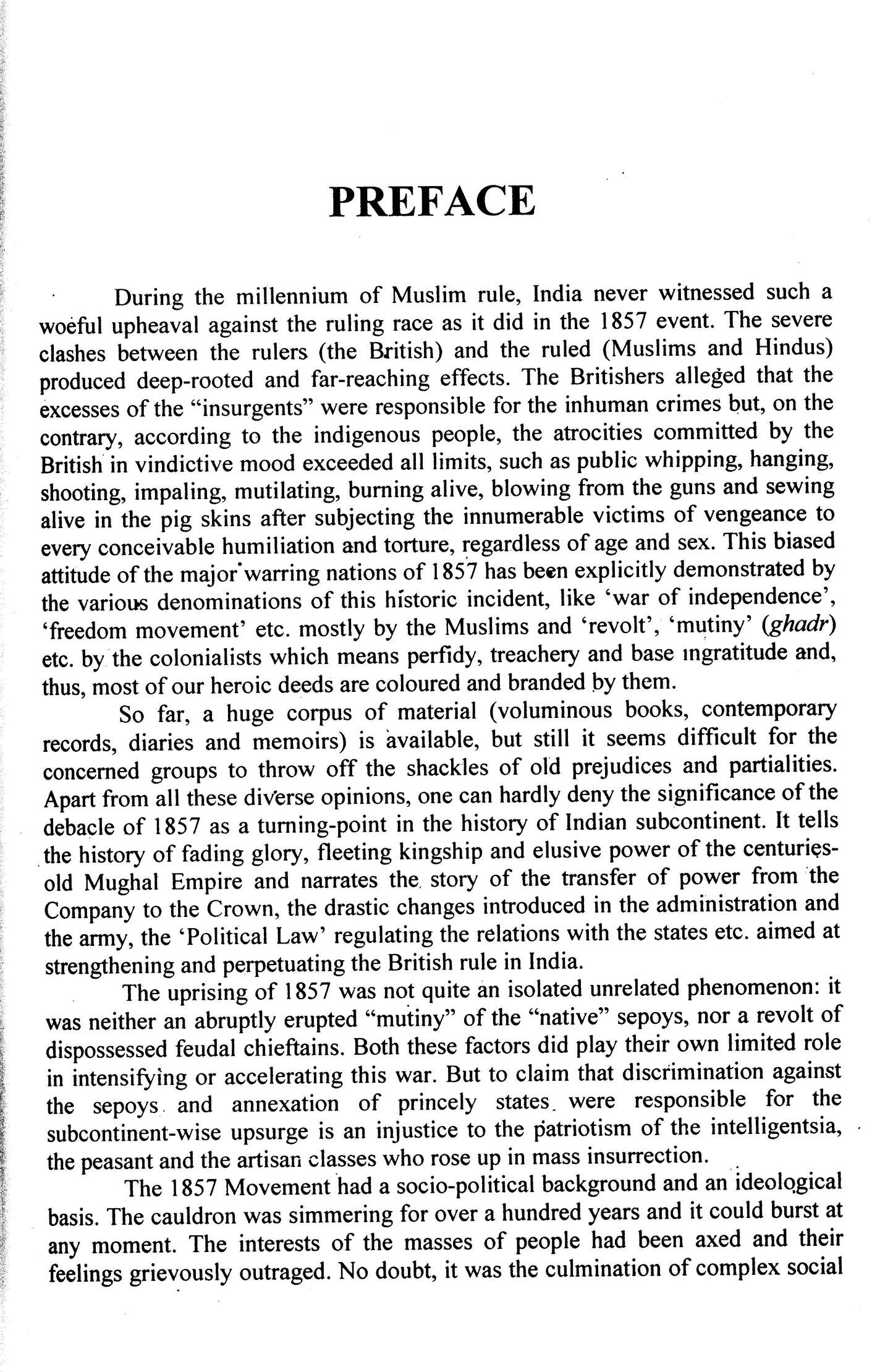 1857 In The Muslim Historiography  [English]