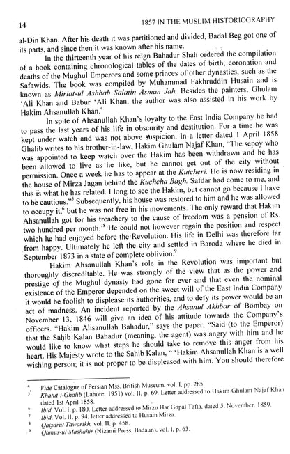 1857 In The Muslim Historiography  [English]