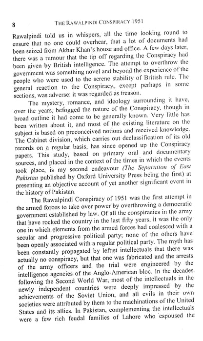 Times & Trial Of The Rawalpindi Conspiracy 1951  [English]