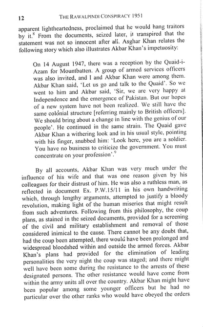 Times & Trial Of The Rawalpindi Conspiracy 1951  [English]