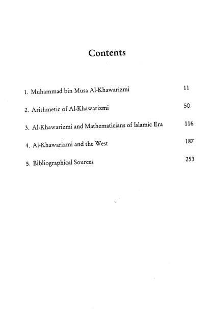 Arithmetics & Numerical System Of Al-Khawarizmi  [English]