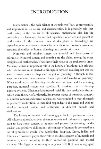 Arithmetics & Numerical System Of Al-Khawarizmi  [English]