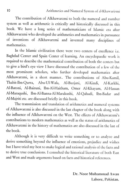 Arithmetics & Numerical System Of Al-Khawarizmi  [English]