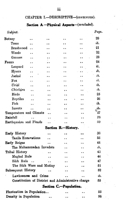 Gazetteer Of The Attock Distt. 1930  [English]