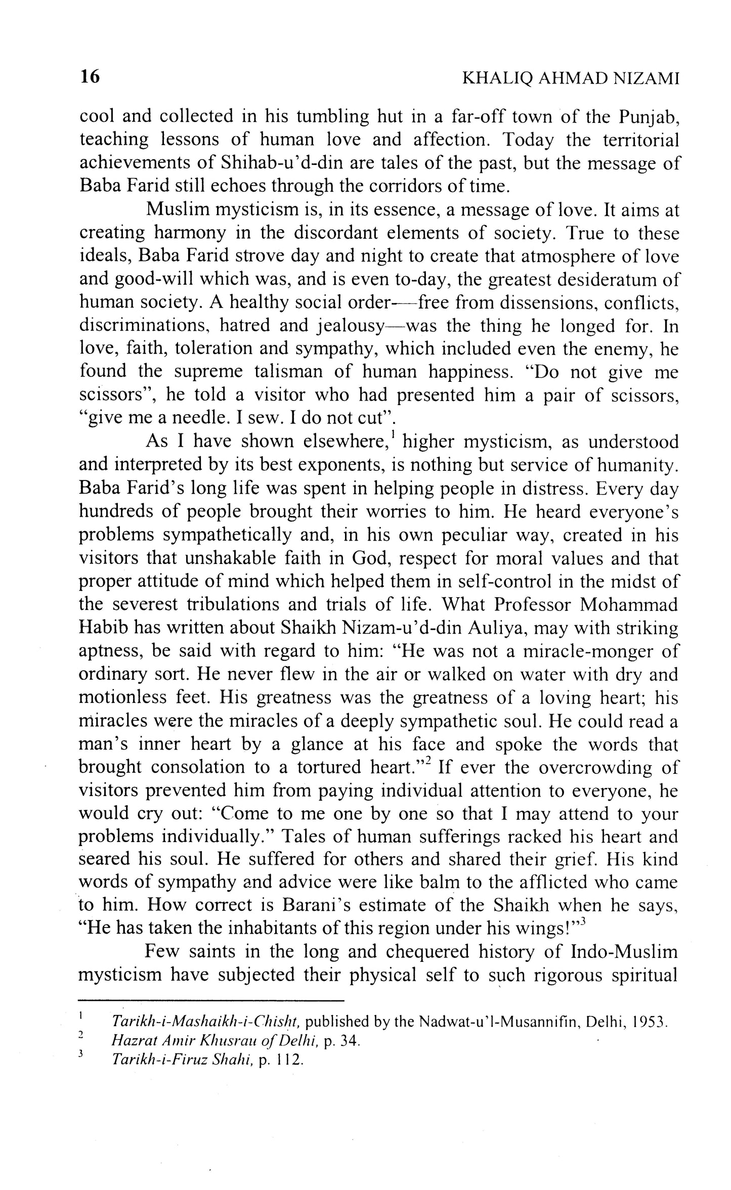 Babaji: Life And Teachings Of Farid-Ud-Din Ganjshakar  [English]