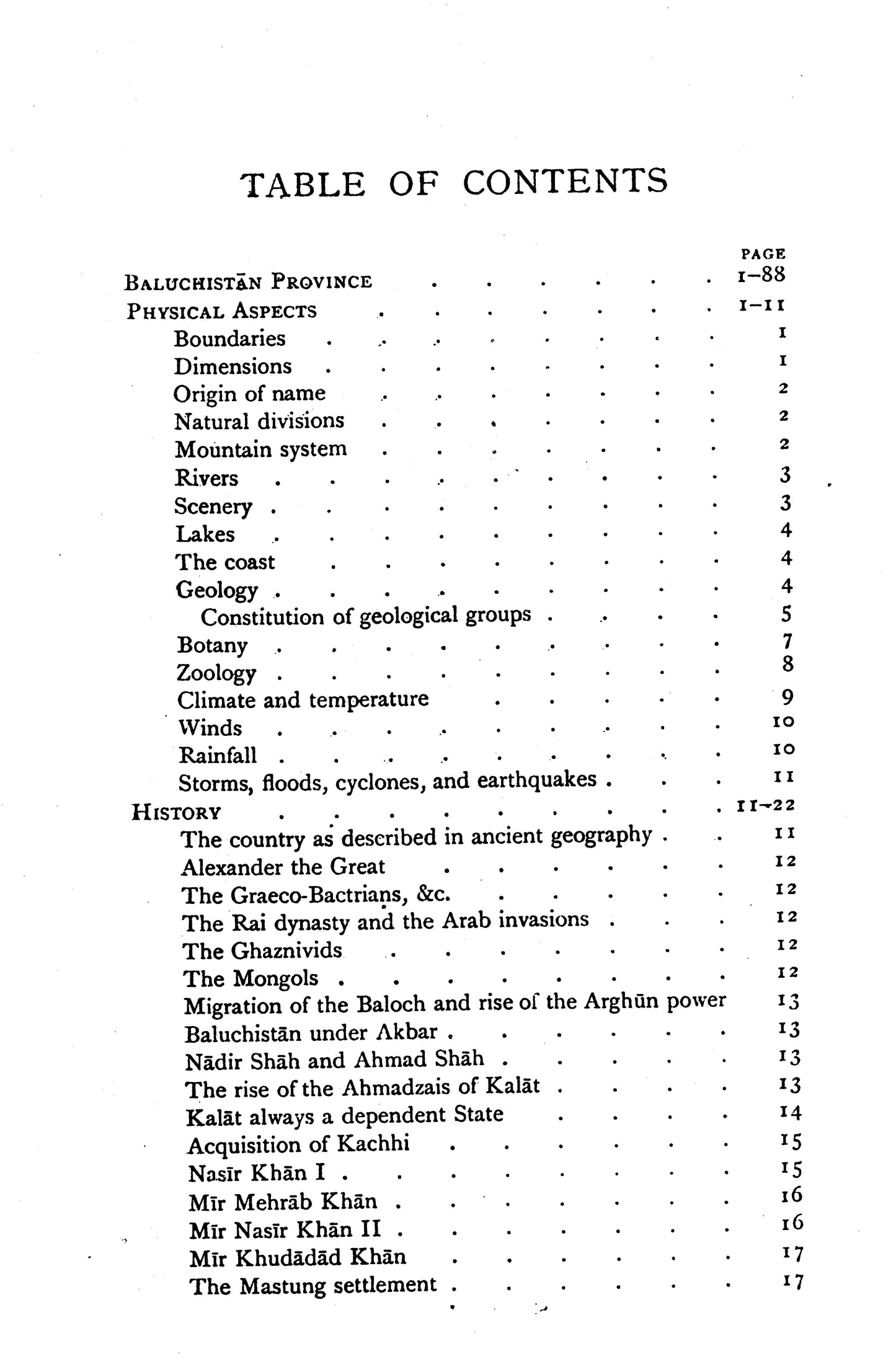 Imperial Gazetteer Baluchistan  [English]