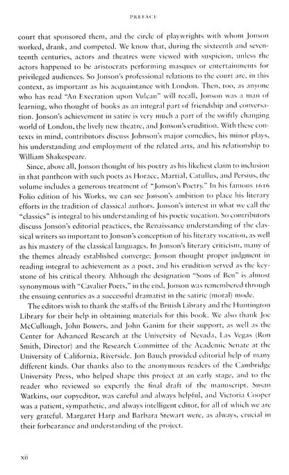 The Cambridge Companion To Ben Jonson - Richard Harp and Stanley Stewart [English]