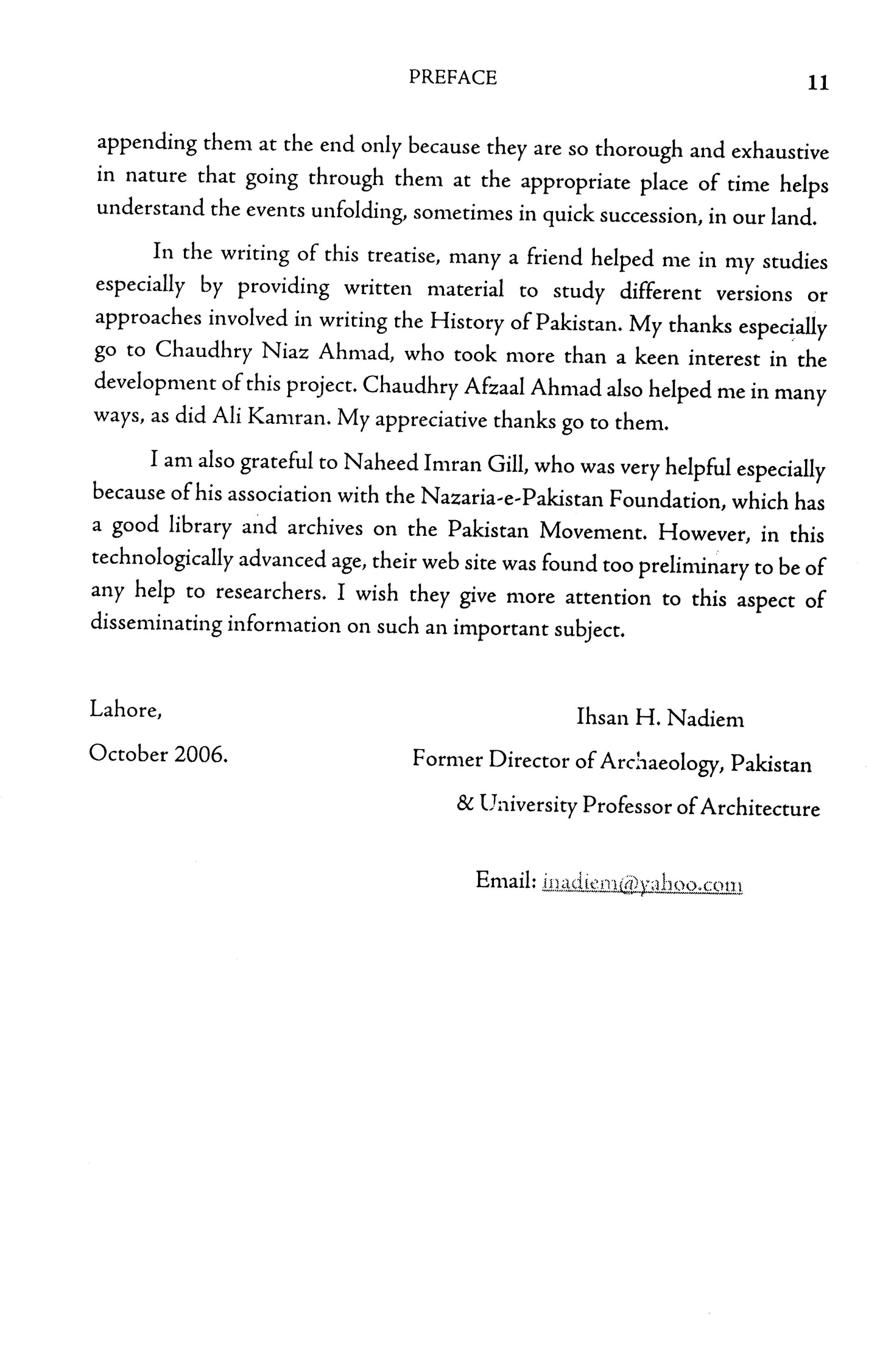 A Brief History Of Pakistan  [English]