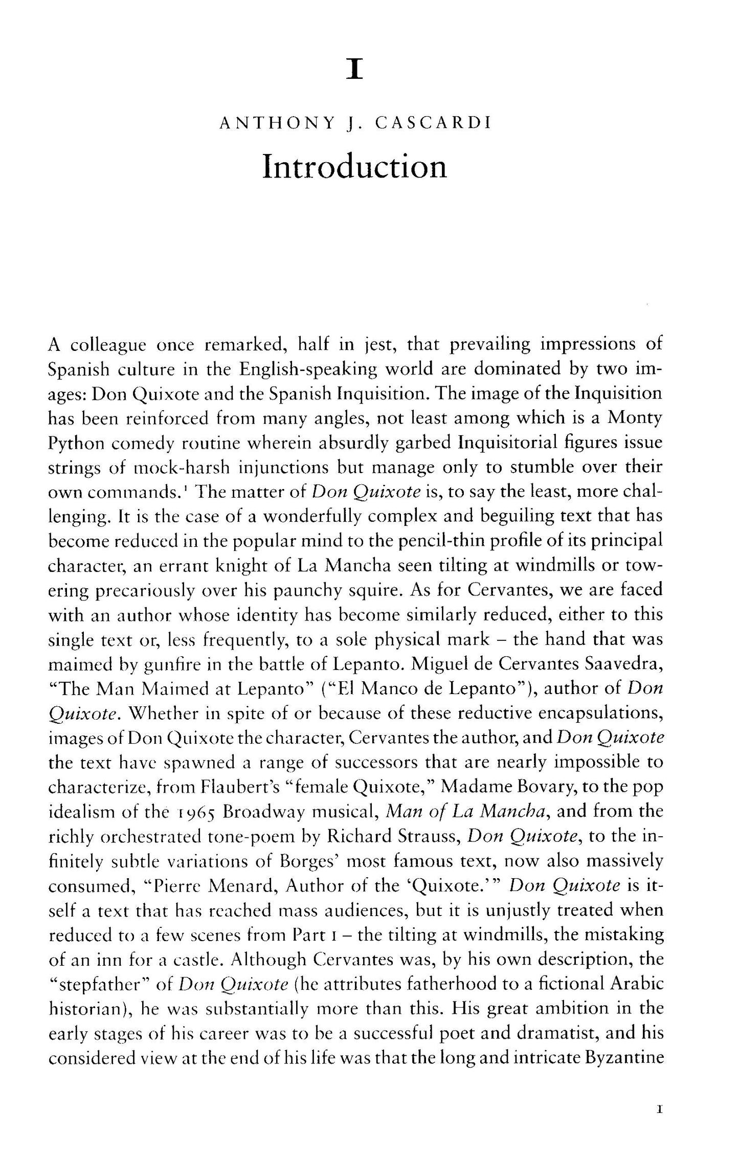 The Cambridge Companion To Cervantes - Anthony J. Cascardi [English]