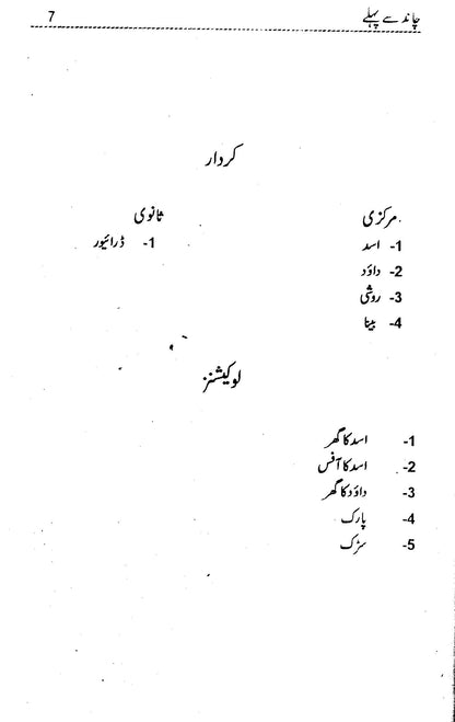 Chand Say Pehlay - Umera Ahmed