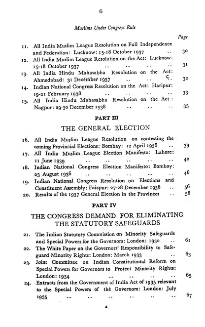 Muslims Under Congress Rule 1937-1939  [English]