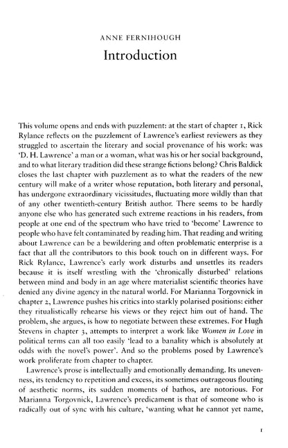 The Cambridge Companion To D. H. Lawrence - Anne Fernihough [English]