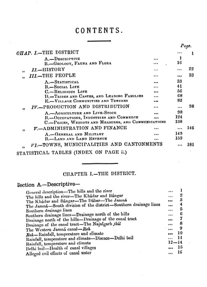 Gazetteer Of The Delhi District 1883-84  [English]