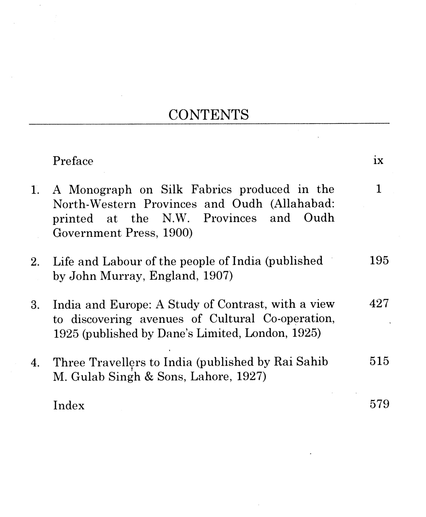 Abdullah Yusuf Ali'S Four Books  [English]