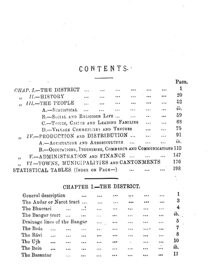 Gazetteer Of The Gurdaspur Dist.1891-92  [English]