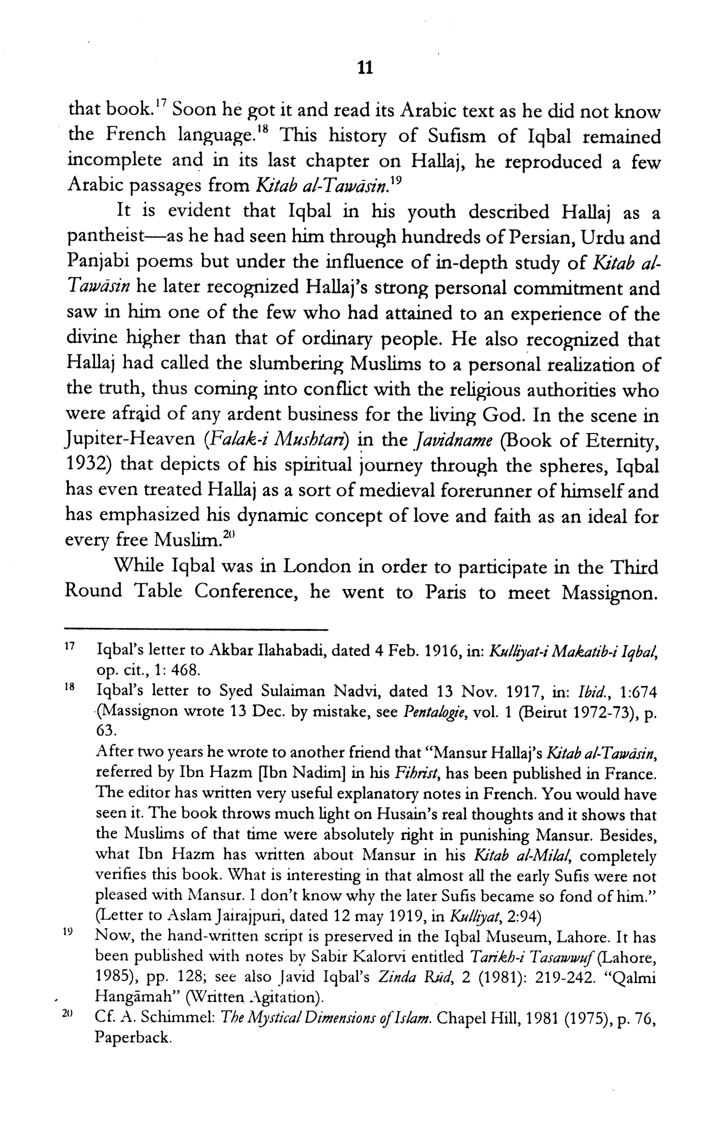Mansur Al Hallaj  [English]