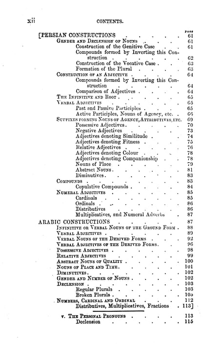 A Grammar Of Hindustani Or Urdu Language  [English]