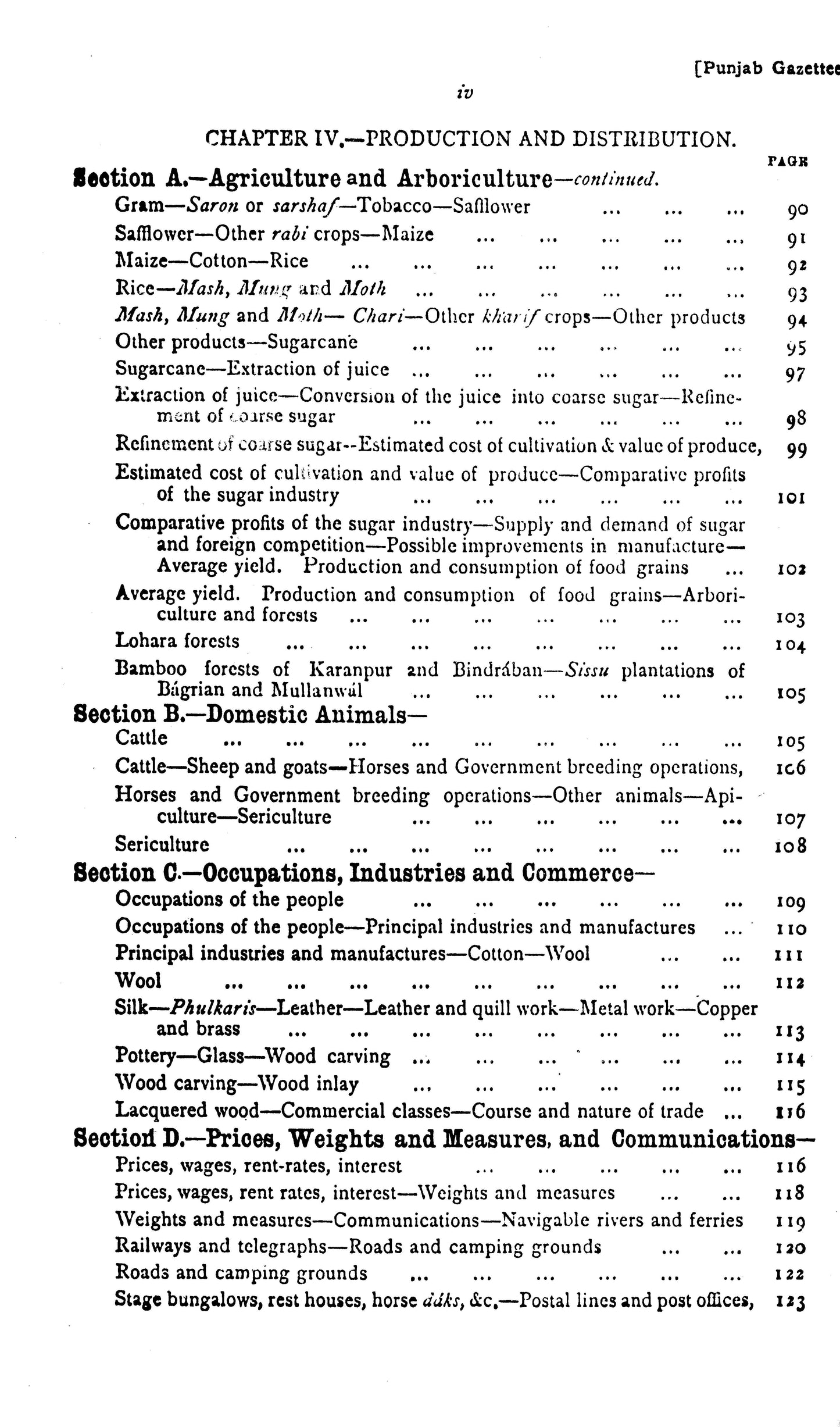 Gazetteer Of The Hoshiarpur District 1883-84  [English]