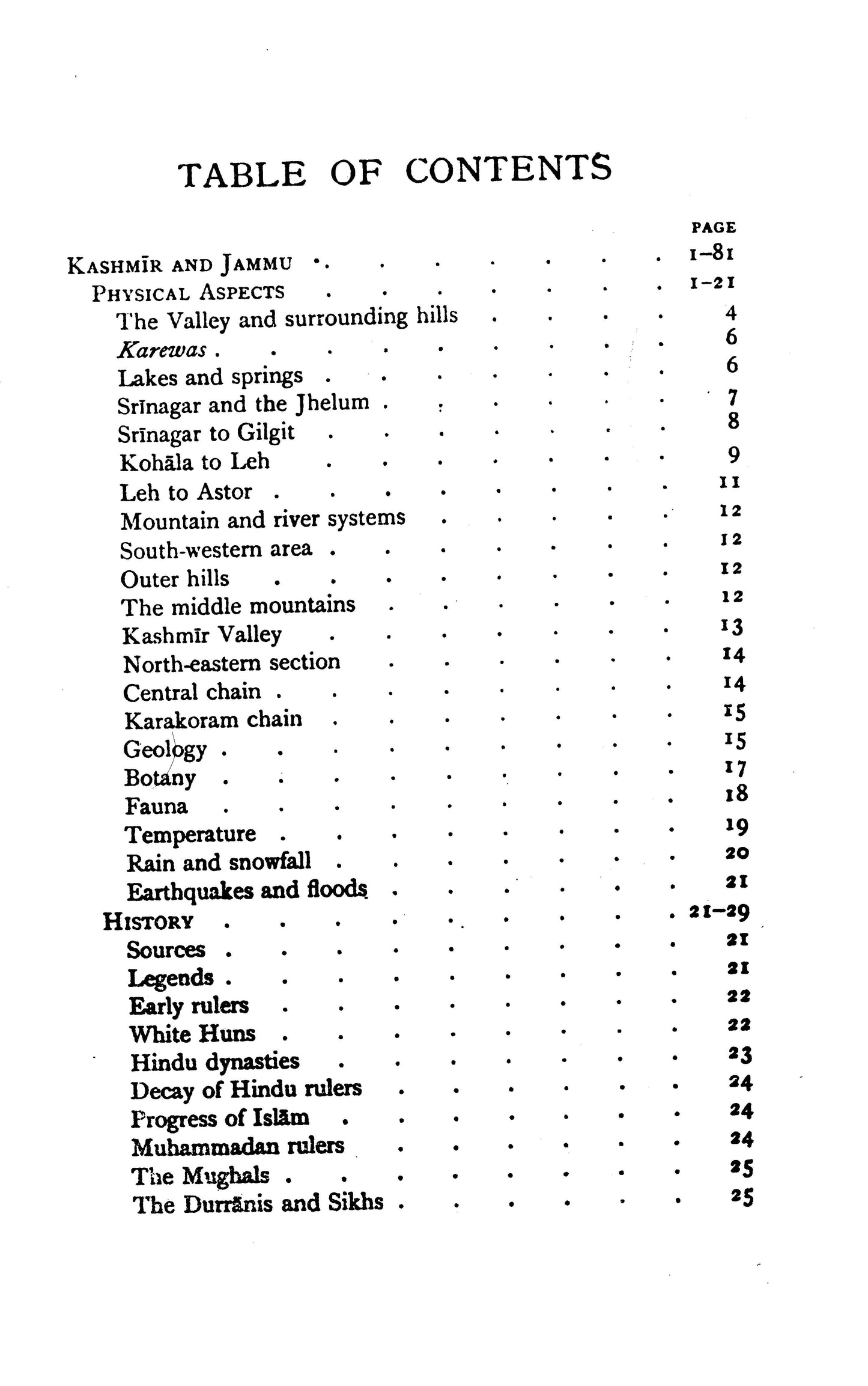 Imperial Gazetteer Kashmir And Jammu  [English]