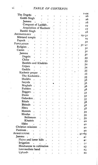 Imperial Gazetteer Kashmir And Jammu  [English]