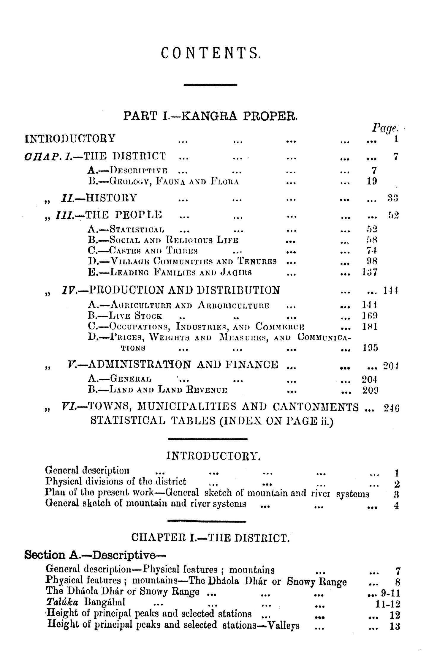 Gazetteer Of Kangra 1883-84 Kulu Lahaul & Spiti  [English]