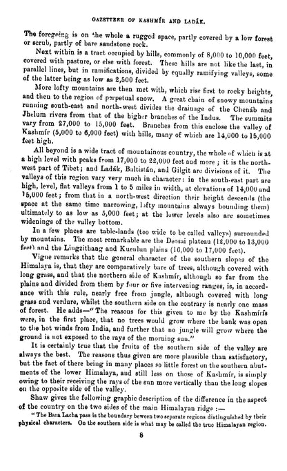 Gazetteer Of Kashmir And Ladak  [English]