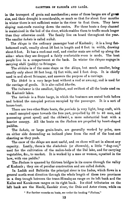 Gazetteer Of Kashmir And Ladak  [English]