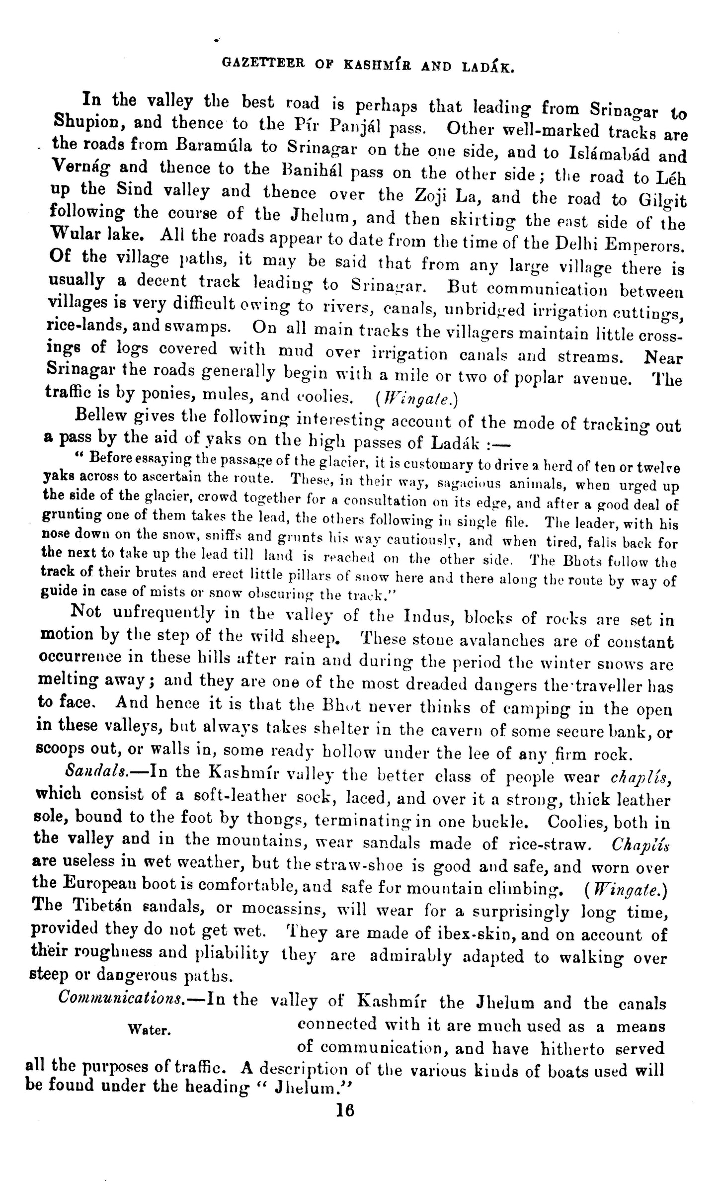 Gazetteer Of Kashmir And Ladak  [English]