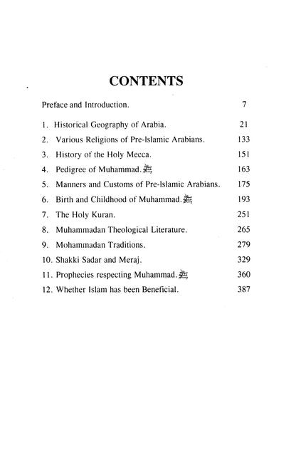 Life Of Muhammad (Pbuh)  [English]