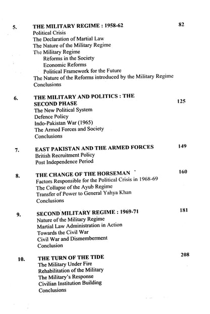 The Military & Politics In Pakistan 1947-1997  [English]