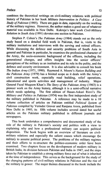 The Military & Politics In Pakistan 1947-1997  [English]