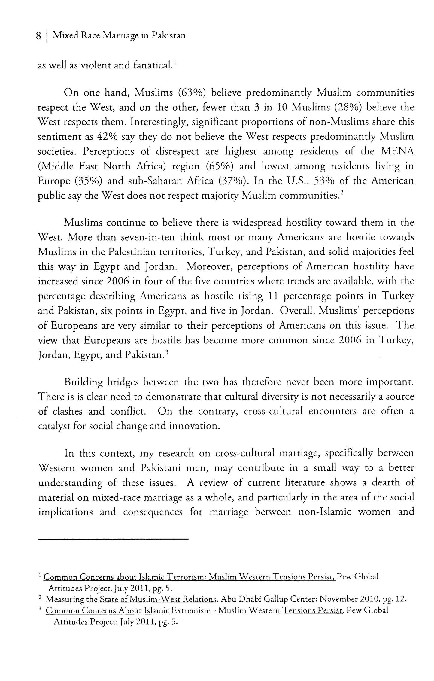 Mixed Race Marriage In Pakistan  [English]