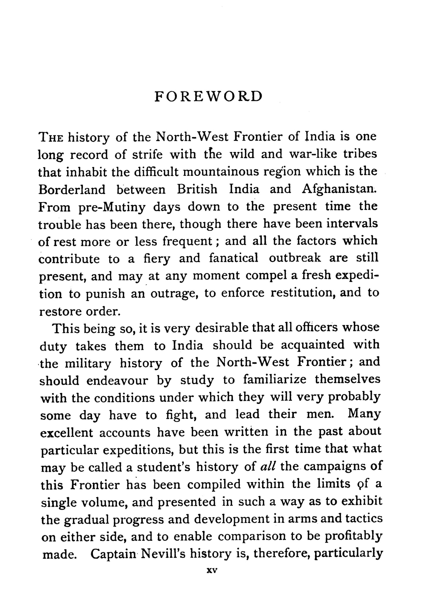 Campaigns On The North West Frontier  [English]