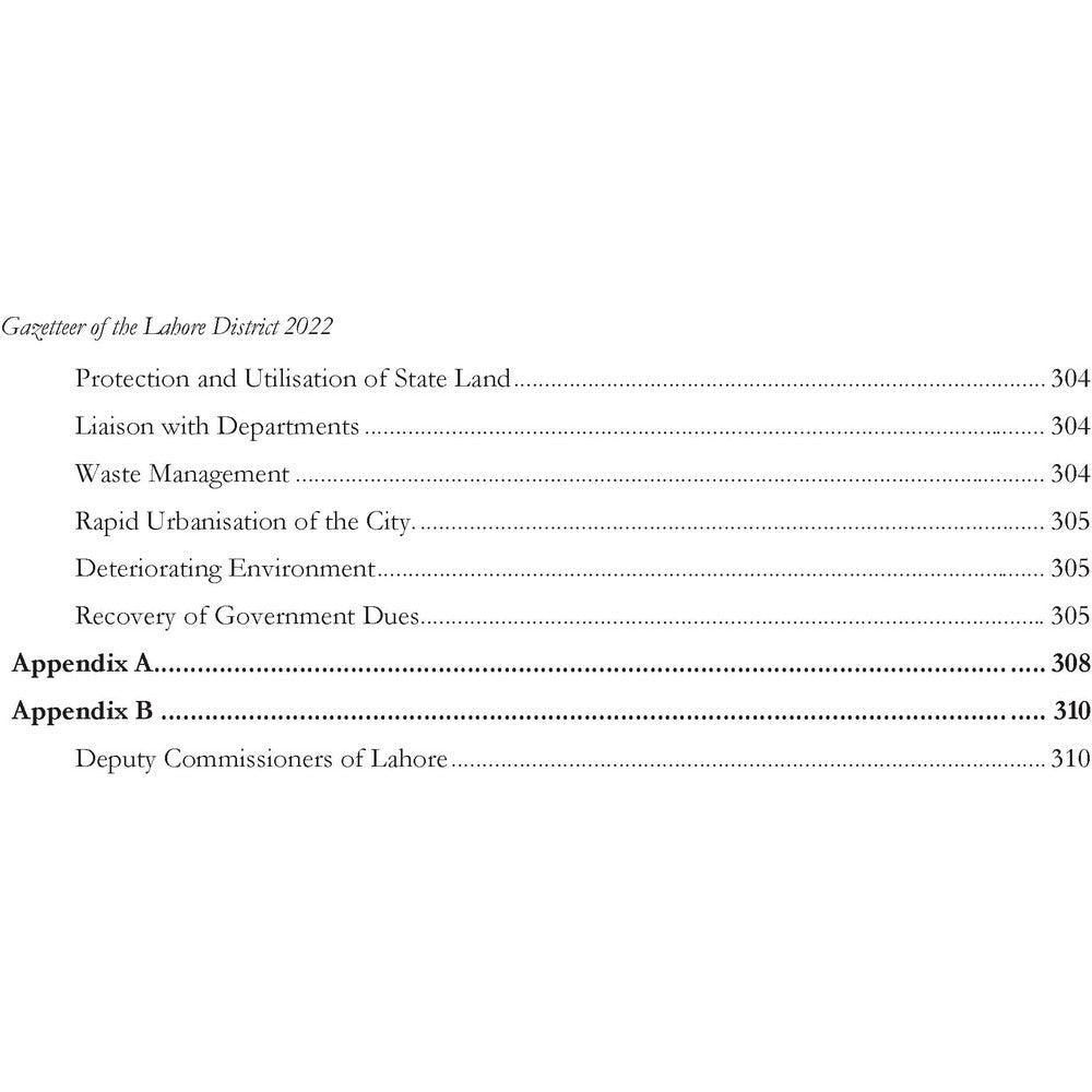 Gazetteer of the Lahore District 2022  [English]