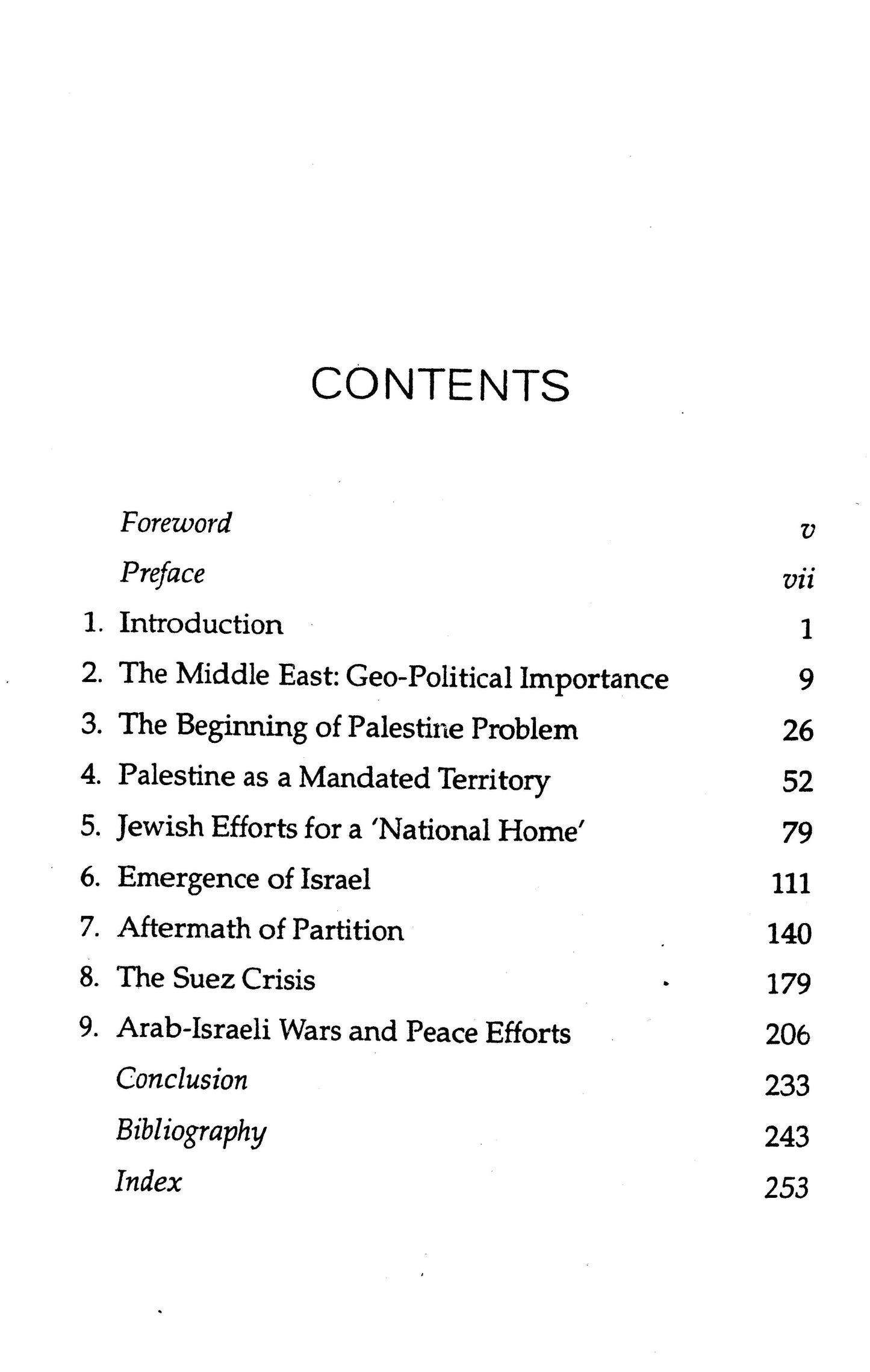 The Palestine Question: Historical Perspective  [English]