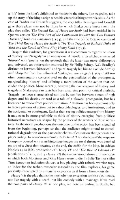 The Cambridge Companion To Shakespeare's History Plays - Micheal Hattaway[English]