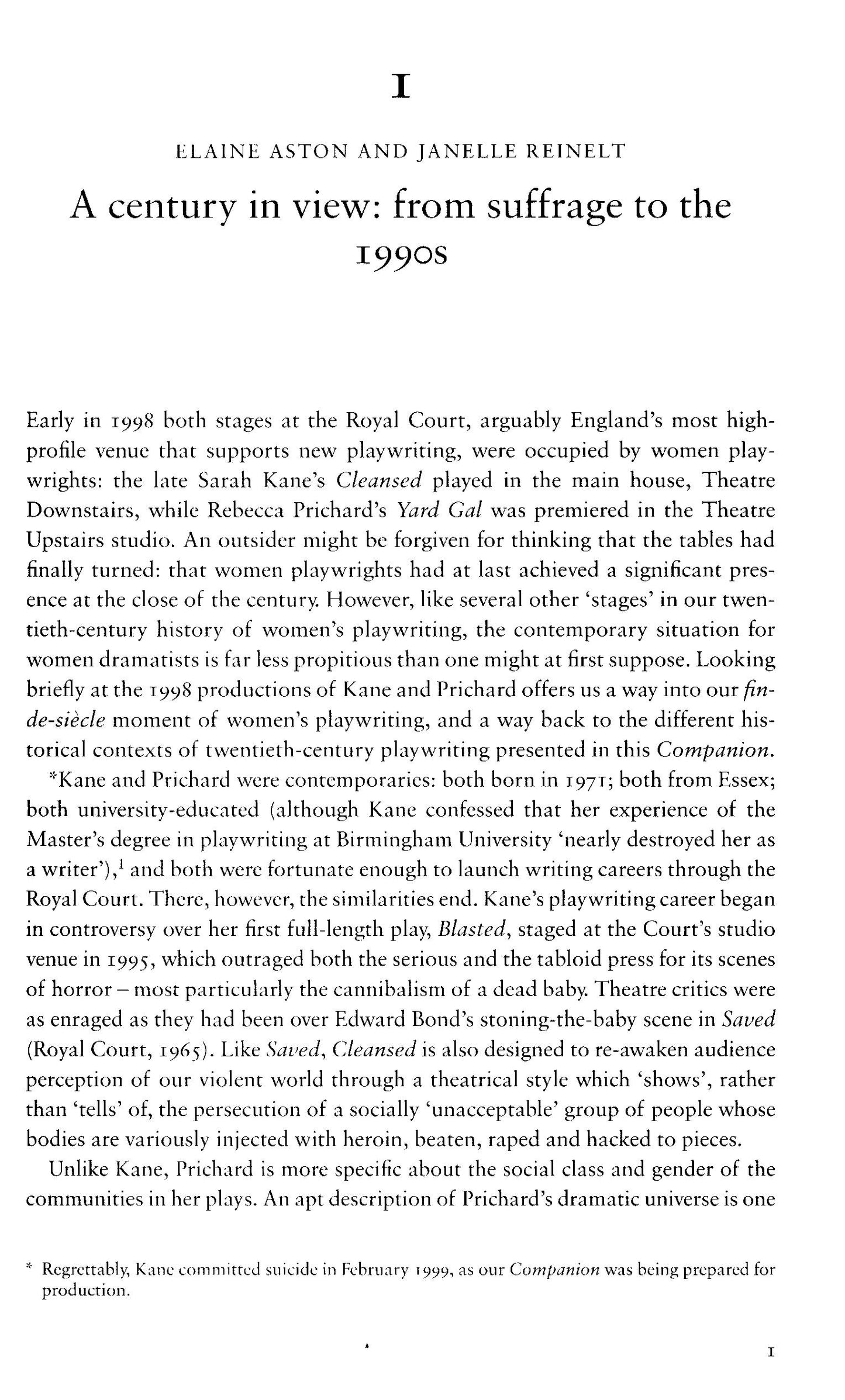 The Cambridge Companion To Modern British Women Play wrights - Elain Aston and Janelle Reinelt[English]