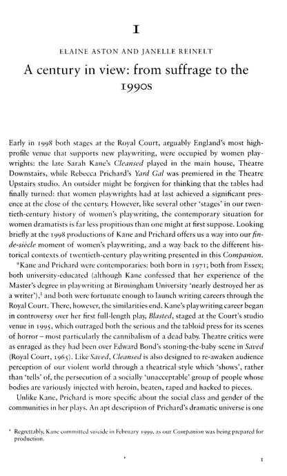 The Cambridge Companion To Modern British Women Play wrights - Elain Aston and Janelle Reinelt[English]