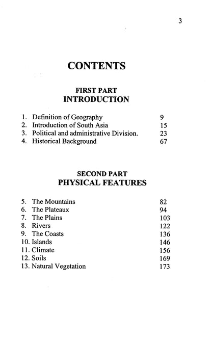 Geography Of South Asia  [English]