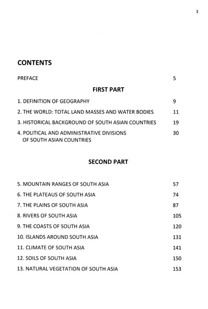 Geography Of South Asia   -  [English]