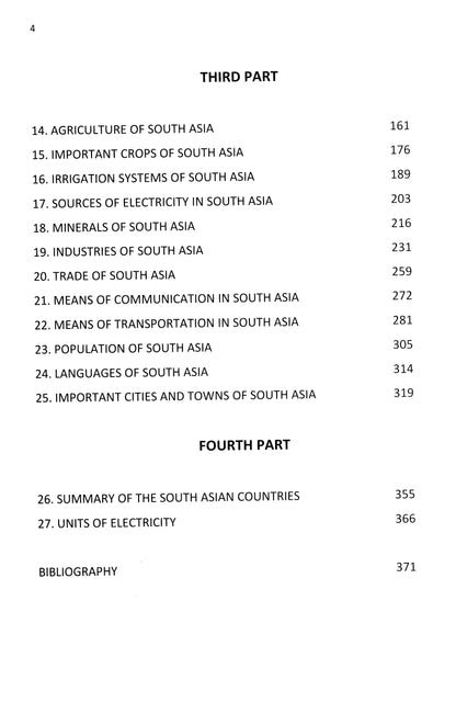 Geography Of South Asia   -  [English]