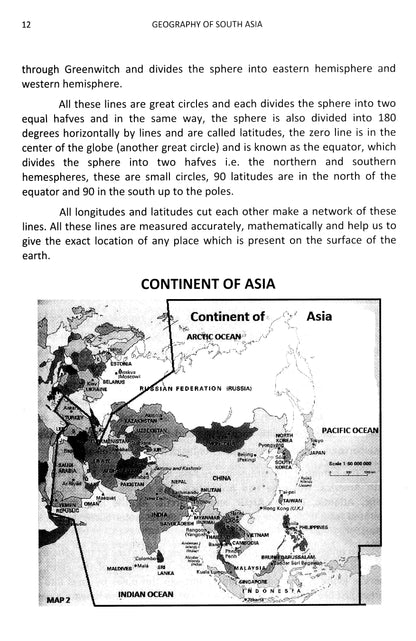 Geography Of South Asia   -  [English]