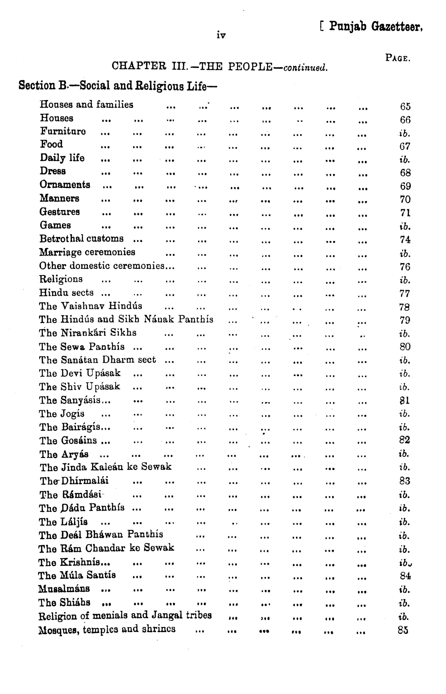 Gazetteer Of The Shahpur Distt 1897  [English]