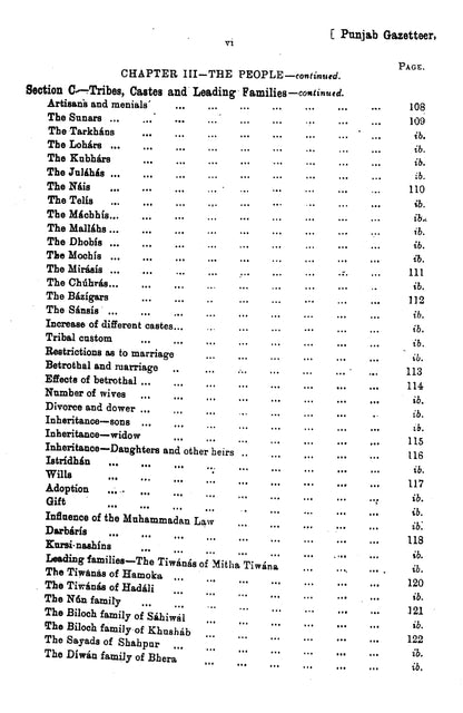 Gazetteer Of The Shahpur Distt 1897  [English]