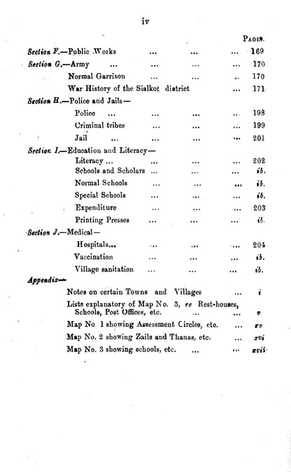 Gazetteer Of The Sialkot District 1920  [English]