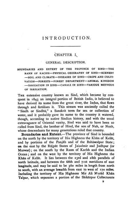 Gazetteer Of The Province Of Sindh  [English]